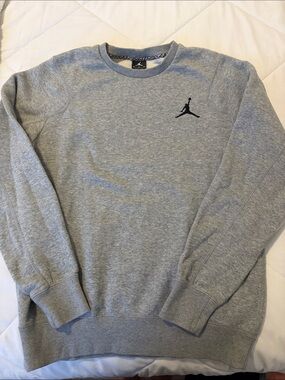 Classic Jordan Grey Crewneck Sweatshirt